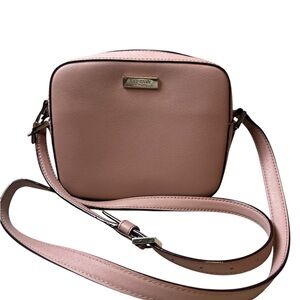 kate spade Pink Saffiano Crossbody Camera Bag